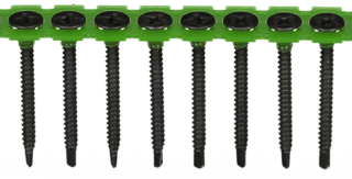 GIPSSKRUV BANDAD MED BORRSPETS PH2 FOSFATERAD 3,5X40 1000ST