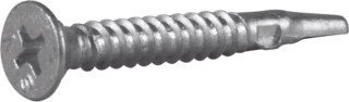 VINGSKRUV FÖRSÄNKT HUVUD PH2 BORRSPETS CORRSEAL 4,8X38 250
