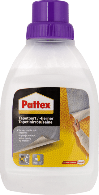 TAPETNEDTAGNINGSMEDEL TAPETBORT PATTEX KONC. 0,5L