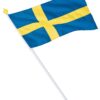 FASADFLAGGSET SVENSK 130X70CM