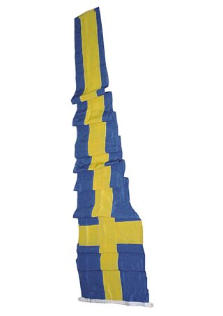 KORSVIMPEL SVERIGE POLYESTER 300-50CM
