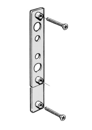 FÄSTBRICKA 5325 FIX GLANSFÖRZINKAD