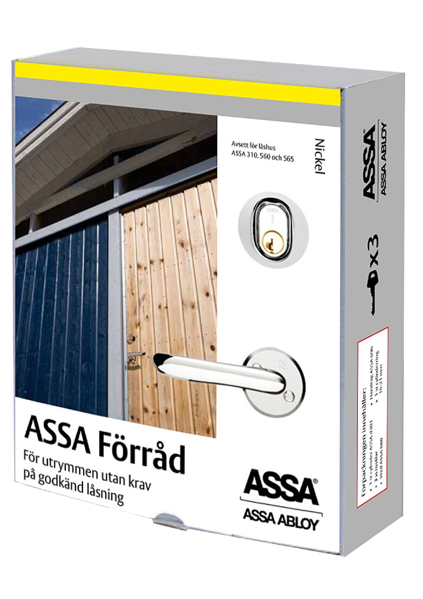6193262 FÖRRÅDSPAKET ASSA FÖRNICKLAT