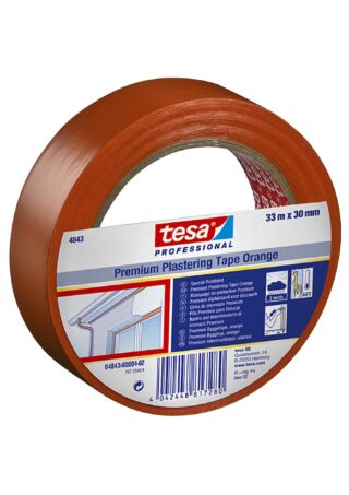 FORMBORDSTEJP 4843 TESA ORANGE 50MMX33M