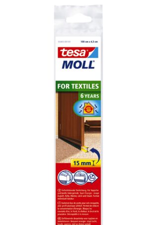 TÄTNINGSLIST 05403 TESA VIT SLÄPLIST SJÄLVHÄFTANDE 1M