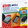 TÄTNINGSLIST 5910 UNIVERSAL TESA SVART 8MMX16MM 2M