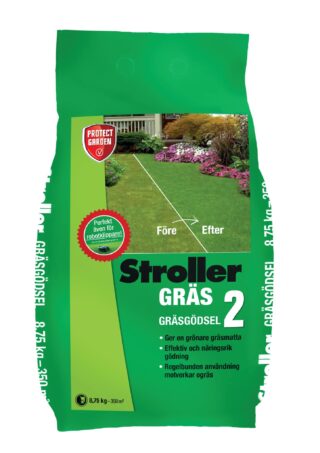 STROLLER PLUS GRÄSGÖDSEL      350M2 8,75KG