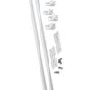 GLIDLIST UNIVERSAL 226314 ELFA MINI FÖRKROMAD