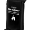 BRANDFILT HOUSEGARD SVART 120X180CM