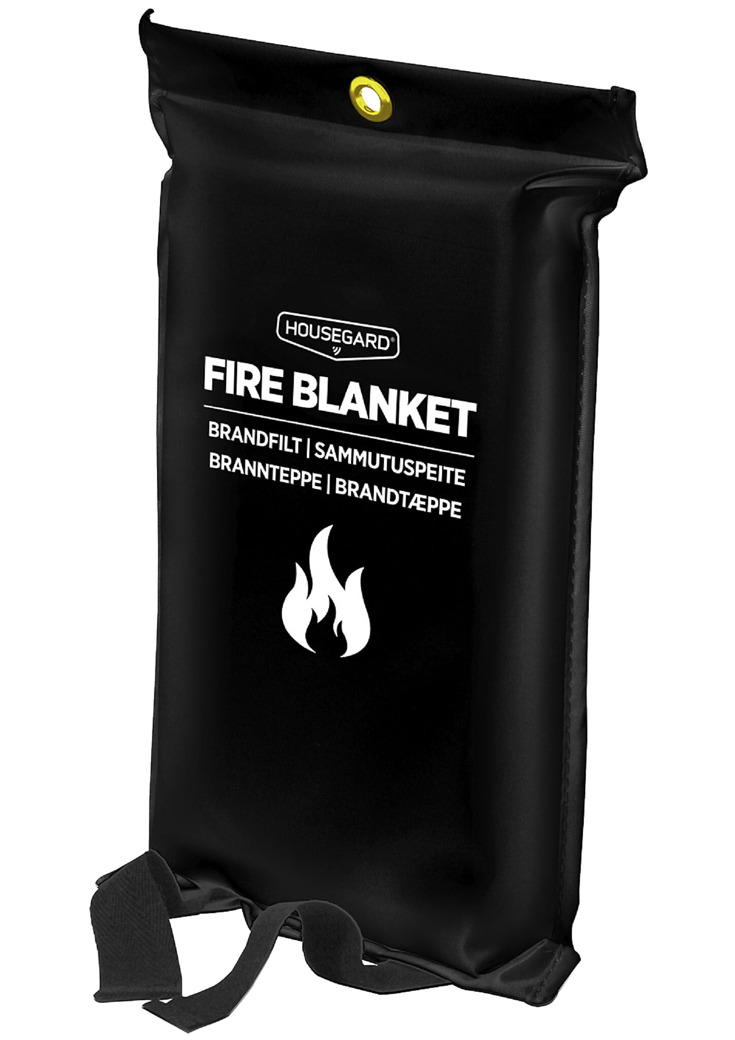 6213044 BRANDFILT HOUSEGARD SVART 120X180CM
