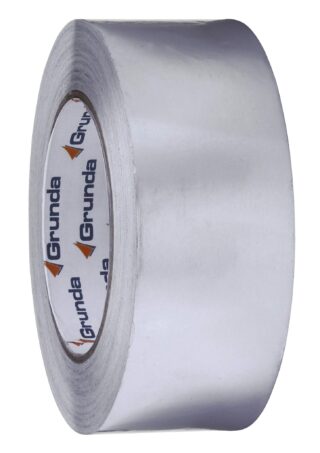 ALUMINIUMTEJP GRUNDA MED SKYDDSPAPPER 50MMX50M