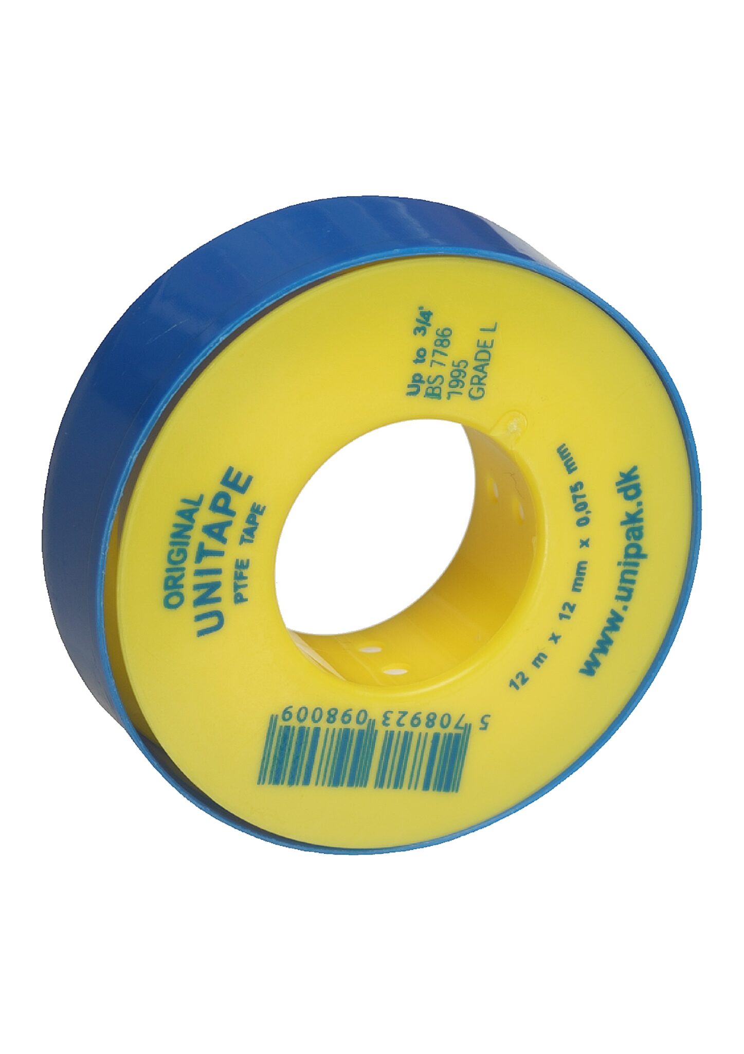 6221304 GÄNGTÄTNINGSTEJP UNITAPE 12MMX 12M