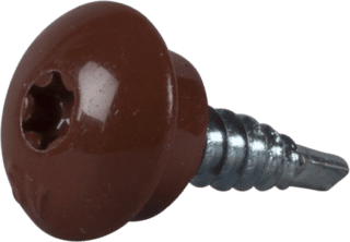 FARMARSKRUV DECOR BS TEGELRÖD RAL 8004 TX25 FZB 4,8X20 250ST