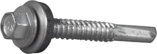 BYGGPLÅTSKRUV CORRSEAL BORRSP SEXKANTS RFR BRI 6,3X50 200