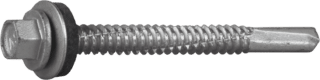 BYGGPLÅTSKRUV CORRSEAL BORRSP SEXKANTS RFR BRI 6,3X65 100