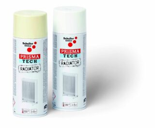 SPRAYFÄRG TECH RADIATOR RAL 9010 PRISMA 0,4L