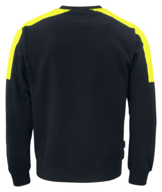 2125 Sweatshirt Svart/Gul XS  XS