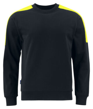 2125 Sweatshirt Svart/Gul XS  XS