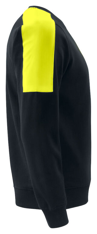 2125 Sweatshirt Svart/Gul XS  XS