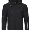 3406 Funktionsjacka Svart L   L