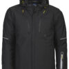 3407 Fodrad jacka Svart S     S