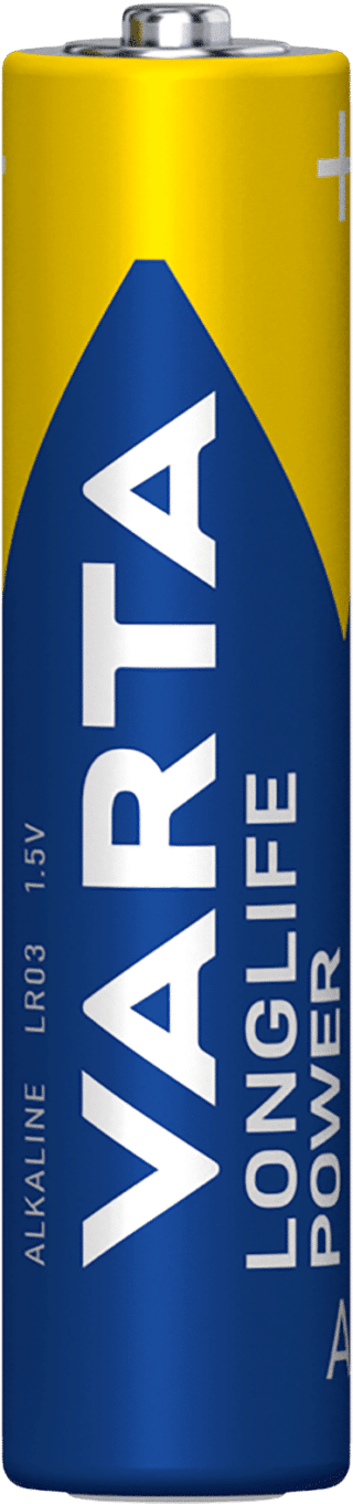 BATTERI VARTA LONGLIFE POWER ALKAL LR03/4903 AAA 1,5V 4ST