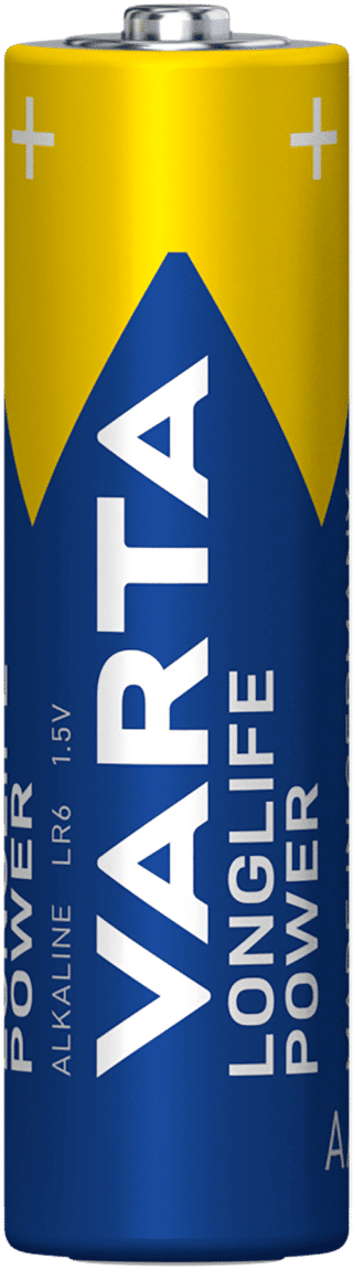 BATTERI VARTA LONGLIFE POWER ALKAL LR06/4906 AA 1,5V 4ST