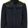 5437 Jacka Svart/Gul M        M
