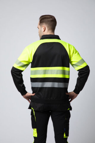 6120 Sweatshirt HV Kl 1 Svart/S