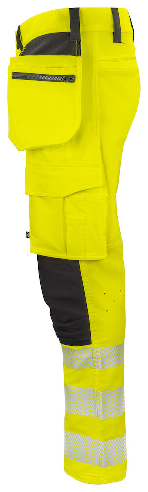 646527-11_Yellow_Black_Left 6527 Midjebyxa Stretch Gul/SvaD104