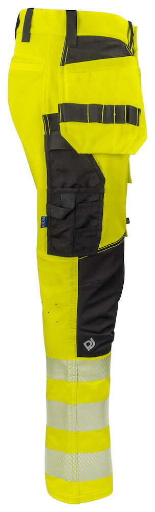 646527-11_Yellow_Black_Right 6527 Midjebyxa Stretch Gul/SvaD104