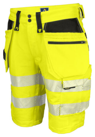 6575 Shorts Stretch Gul/Svart C46