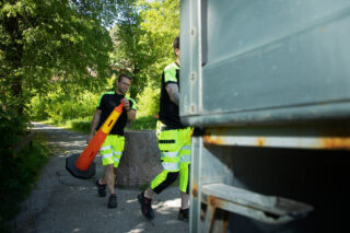 6575 Shorts Stretch Gul/Svart C46