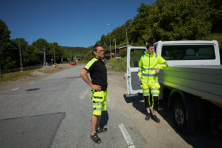 6132 Hoodjacka Gul/Svart M    M