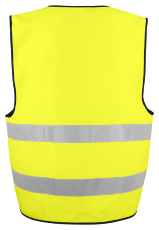 6709 Väst HV  KL 2 Gul/Svart OOne Size