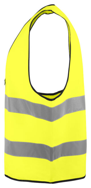 6709 Väst HV  KL 2 Gul/Svart OOne Size