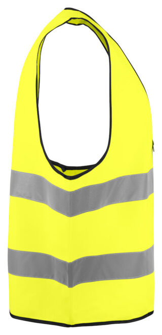 6709 Väst HV  KL 2 Gul/Svart OOne Size