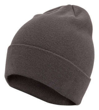 9085 Mössa Ribbstickad Stone OOne Size