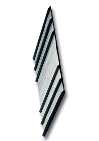 FOGTÄTNINGSREMSA VERTIKAL SWISSPEARL SVART 90X1