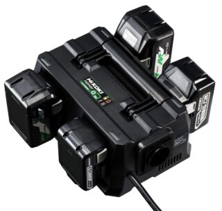 BATTERILADDARE UC18YTSL MULTIP HIKOKI SLIDE 14,4V-18V 4-PORT