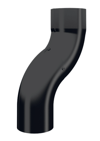 SOCKELKNÄ SOKN FÖR STUPRÖR SVART 015 87/100MM