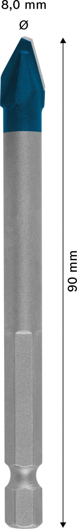6949509232441_g-8 EXPERT HEX-9 HardCeramic borr, 8 x 90 mm