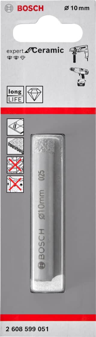 Expert for Ceramic diamantborr 10 mm