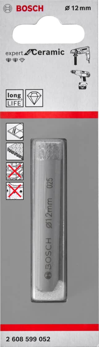 Expert for Ceramic diamantborr 12 mm