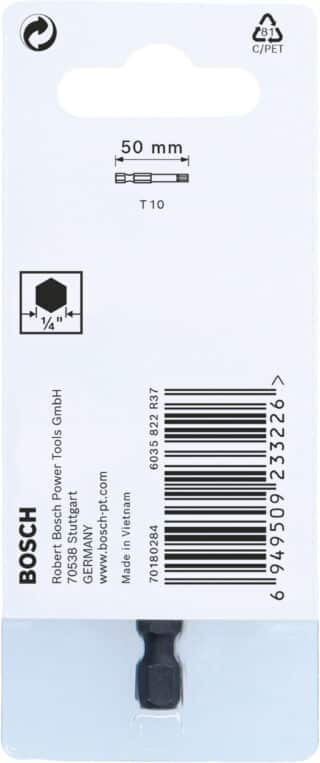 Impact Control T10 Power-bits, 1 st.