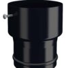 SLANGSTOS SLAS FÖR STUPRÖR SVART 015 87/80MM