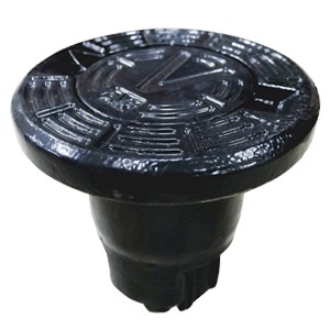 AVK bet servis/sluss, rund    /runt lock V