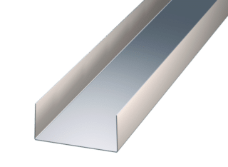 MELLANVÄGGSSKENA SK55 GALVAD 120X55X0,47X3000MM