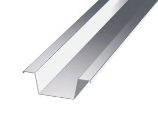 SEKUNDÄRPROFIL S FÖR UNDERTAK GALVAD 25X3800X0,47MM