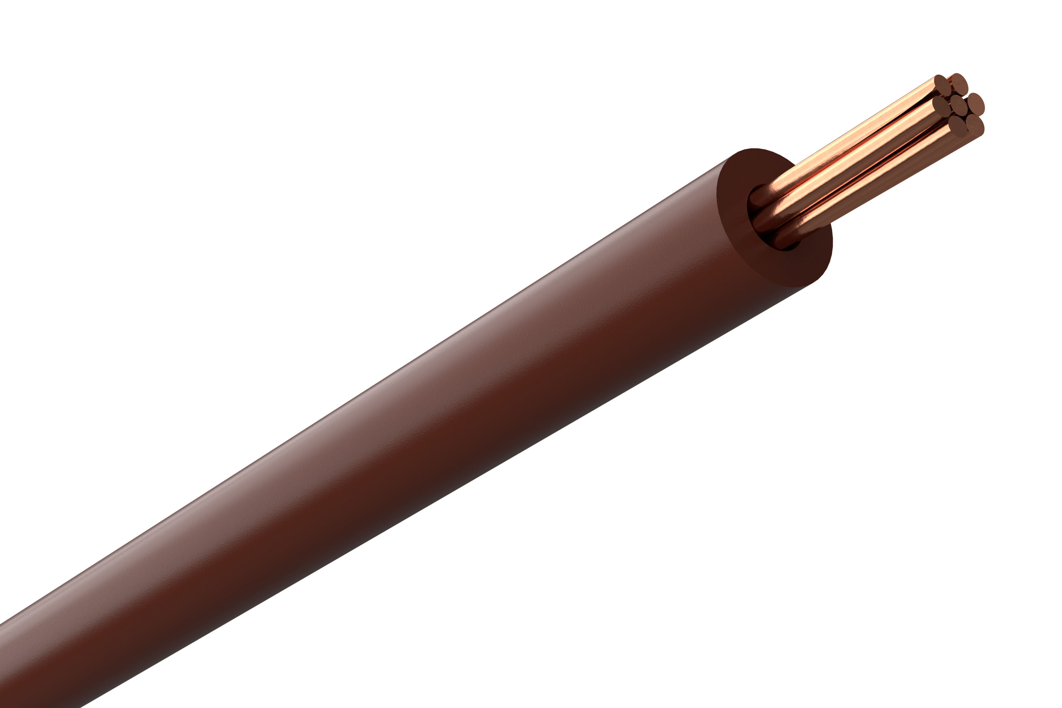 KABEL FQ 1.5 H07Z1-R BRUN 20M